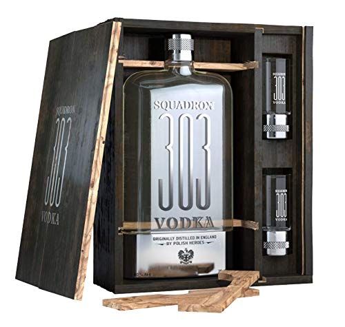 SQUADRON 303 - Premium Vodka - Vol. 40% - 70cl - Gift Box